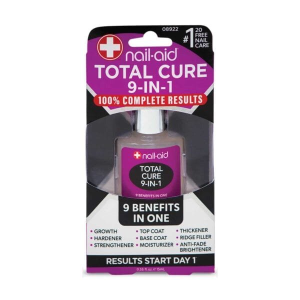 Nail Aid Total Cure Nine Benefits in One